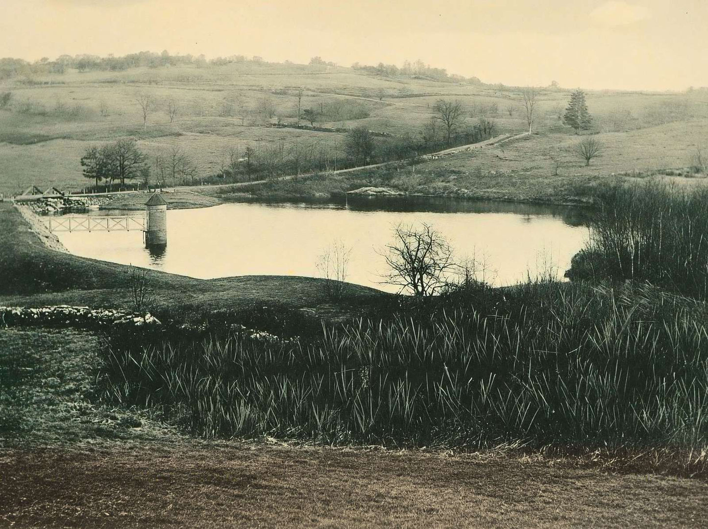Water Supply Meredith NH in 1905 Vintage Print (7 Sizes) - Archival Paper
