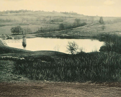 Water Supply in Meredith in 1905 vintage print