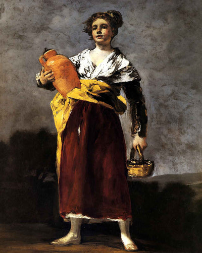 Water Carrier fine art print by Francisco Goya (1812)
