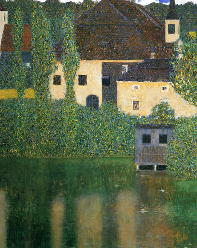 Water Castle art print by Gustav Klimt (1908)
