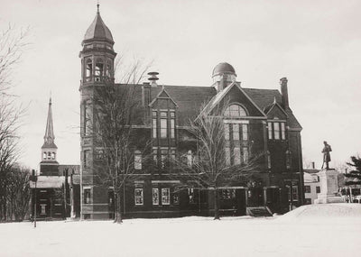 Coburn Classical Institute Waterville Maine Restored Photo Print (7 Sizes)