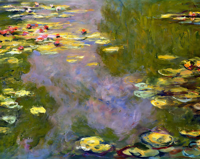 Water Lilies (1919) painting print by Claude Monet (1919)