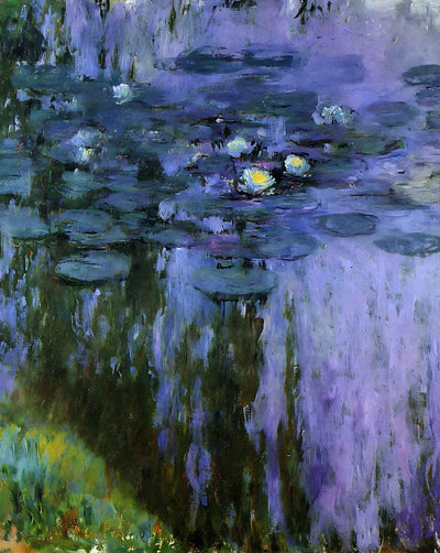 Water Lilies (1916 - 1919) painting print by Claude Monet (1916)