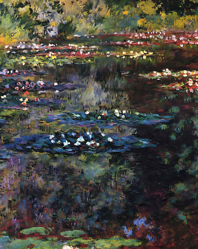 Water Lilies (1904) art print by Claude Monet (1904)