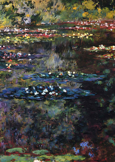 Water Lilies (1904) Fine Art Print Painting by Claude Monet (6 Sizes)