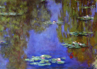 Water Lilies (1903) Fine Art Print Painting by Claude Monet (6 Sizes)
