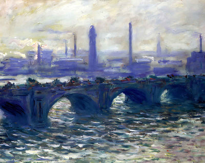 Waterloo Bridge fine art print by Claude Monet (1901)