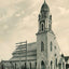 Weatherford Texas Methodist Church in 1910 Vintage Print (7 Sizes) - Retouched