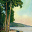 A Glimpse of Lake Winnipesaukee the Weirs NH in 1908 Art Print (7 Sizes)