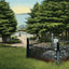 The Sanborn Memorial the Weirs NH in 1908 Vintage Print (7 Sizes)