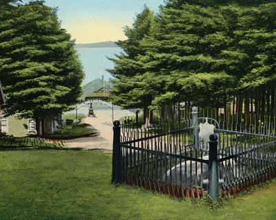 The Sanborn Memorial vintage print