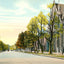 West Second Street Dayton Ohio in 1906 Vintage Print (7 Sizes) - Enhanced