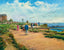 West Cliff Promenade and Pier Bournemouth in 1904 Art Print (7 Sizes)