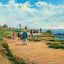 West Cliff Promenade and Pier Bournemouth in 1904 Art Print (7 Sizes)