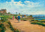 West Cliff Promenade and Pier Bournemouth in 1904 Art Print (7 Sizes)