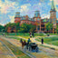 Wesleyan Female College Macon GA in 1904 Art Print (7 Sizes) - Enhanced