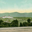 Presidential Range and Mount Washington Hotel White Vintage Print (7 Sizes)