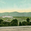 Presidential Range and Mount Washington Hotel White Vintage Print (7 Sizes)
