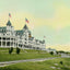 White Mountains Mount Pleasant House vintage print