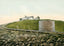 White Mountains Tip Top House and Lizzie Bourne Monument in 1907 Vintage Print