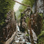 White Mountains Flume Franconia Notch in 1907 Vintage Print (7 Sizes)