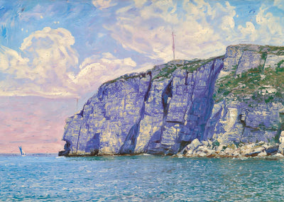 White Head Cushing's Island Portland Maine in 1908 Art Print (7 Sizes)