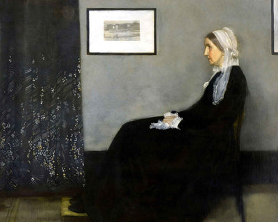 Whistler's Mother painting by James Abbott McNeill Whistler