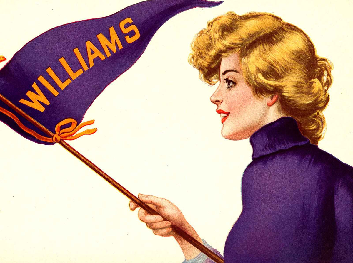 Ray-ray-ray-wil-yums-yams-yums Wil-yums Williams College in 1907 Vintage Print