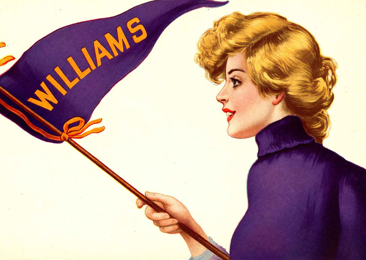 Ray-ray-ray-wil-yums-yams-yums Wil-yums Williams College in 1907 Vintage Print