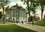 Hopkins Hall, Williamstown, Massachusetts in 1906 Vintage Print (7 Sizes)