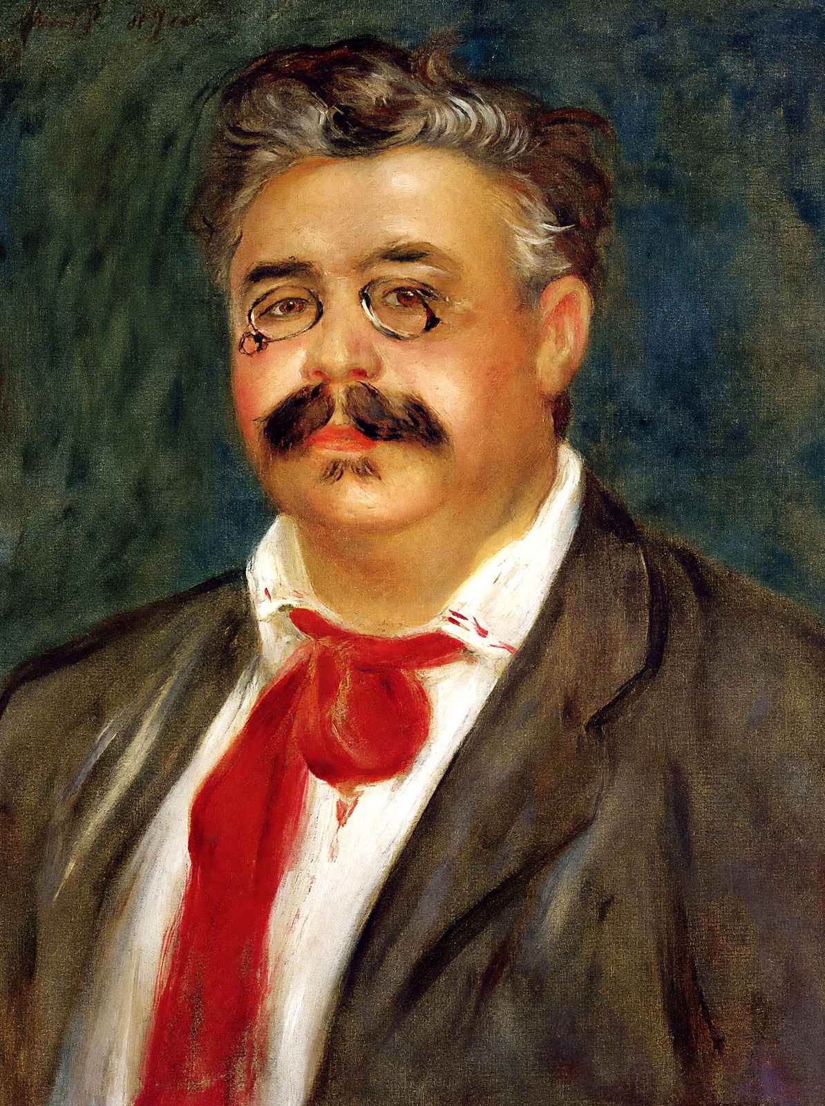 Wilhelm Muhlfeld 1910 Painting by Pierre-Auguste Renoir Art Print (6 Sizes)
