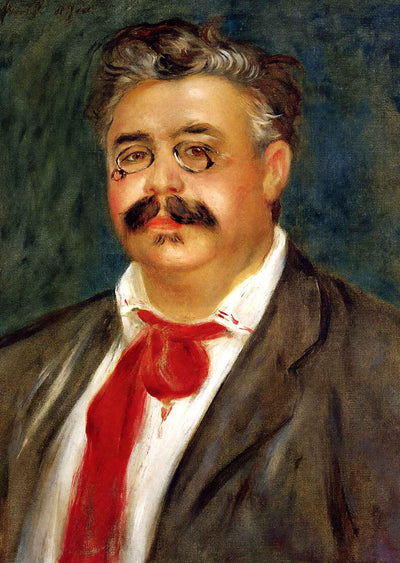 Wilhelm Muhlfeld 1910 Painting by Pierre-Auguste Renoir Art Print (6 Sizes)