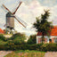 Windmill at Knokke, Belgium 1894 by Camille Pissarro Art Print (6 Sizes)