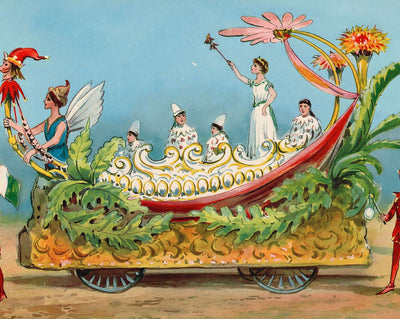 Winged Woman Float