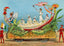 Winged Woman Float Houston Carnival 1907 Vintage Print (7 Sizes) - Retouched