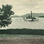 Bay and Mountain from Academy Hill Wolfeboro NH in 1906 Vintage Print
