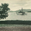 Bay and Mountain from Academy Hill Wolfeboro NH in 1906 Vintage Print