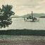 Bay and Mountain from Academy Hill vintage photo