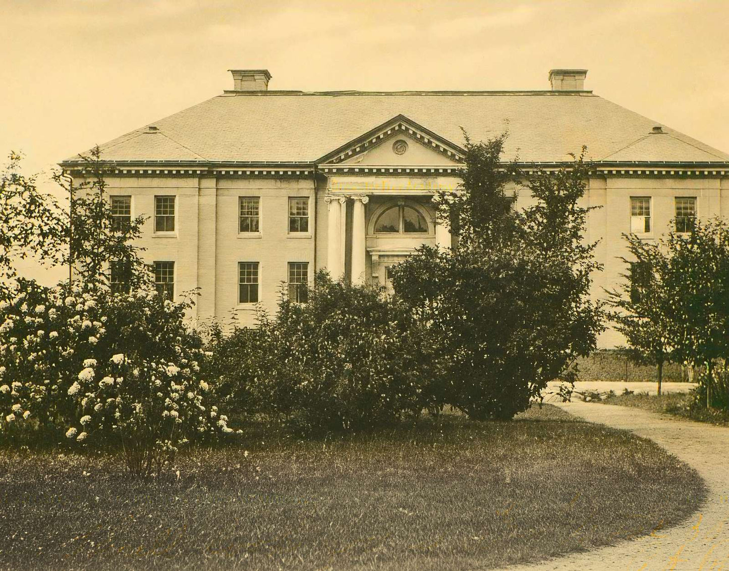 Wolfboro N Brewster Free Academy Wolfeboro NH in 1906 Vintage Print (7 Sizes)