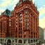 Woman's Temple Chicago in 1905 Vintage Print (7 Sizes) - Enhanced