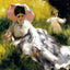 Woman with Parasol 1873 Painting by Pierre-Auguste Renoir Art Print (6 Sizes)