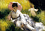 Woman with Parasol 1873 Painting by Pierre-Auguste Renoir Art Print (6 Sizes)
