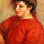 Woman in a Red Blouse Fine Art Print 1908 by Pierre-Auguste Renoir (6 Sizes)