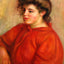Woman in a Red Blouse Fine Art Print 1908 by Pierre-Auguste Renoir (6 Sizes)