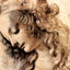 Woman's Head Art Print 1473 Drawing by Leonardo da Vinci (6 Sizes) - Enhanced
