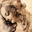 Woman's Head Art Print 1473 Drawing by Leonardo da Vinci (6 Sizes) - Enhanced