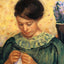 Woman Sewing 1914 Painting by Mary Cassatt Art Print (6 Sizes) - Archival Paper