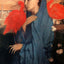 Woman on a Terrace (Young Woman and Ibis) 1857 by Degas Art Print (6 Sizes)