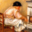 Woman Stoking a Stove 1912 Painting by Pierre-Auguste Renoir Art Print (6 Sizes)