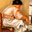 Woman Stoking a Stove 1912 Painting by Pierre-Auguste Renoir Art Print (6 Sizes)